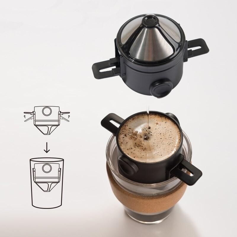 foldable coffee dripper