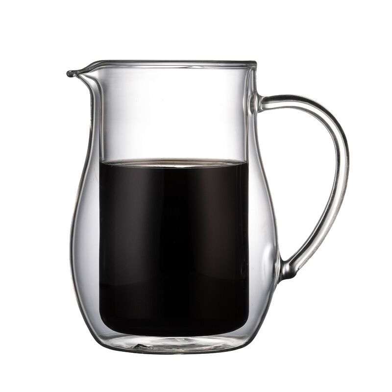 double wall GLASS french press