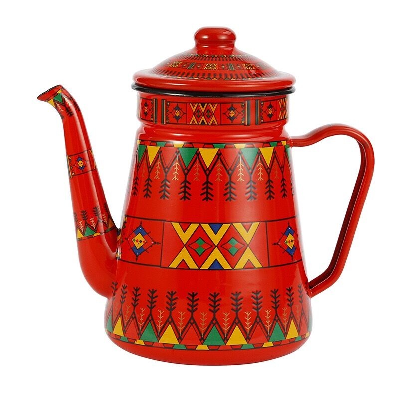 Enamel coffee pot