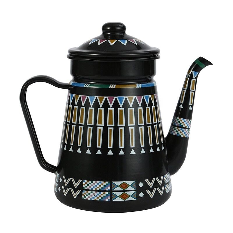 Enamel coffee pot