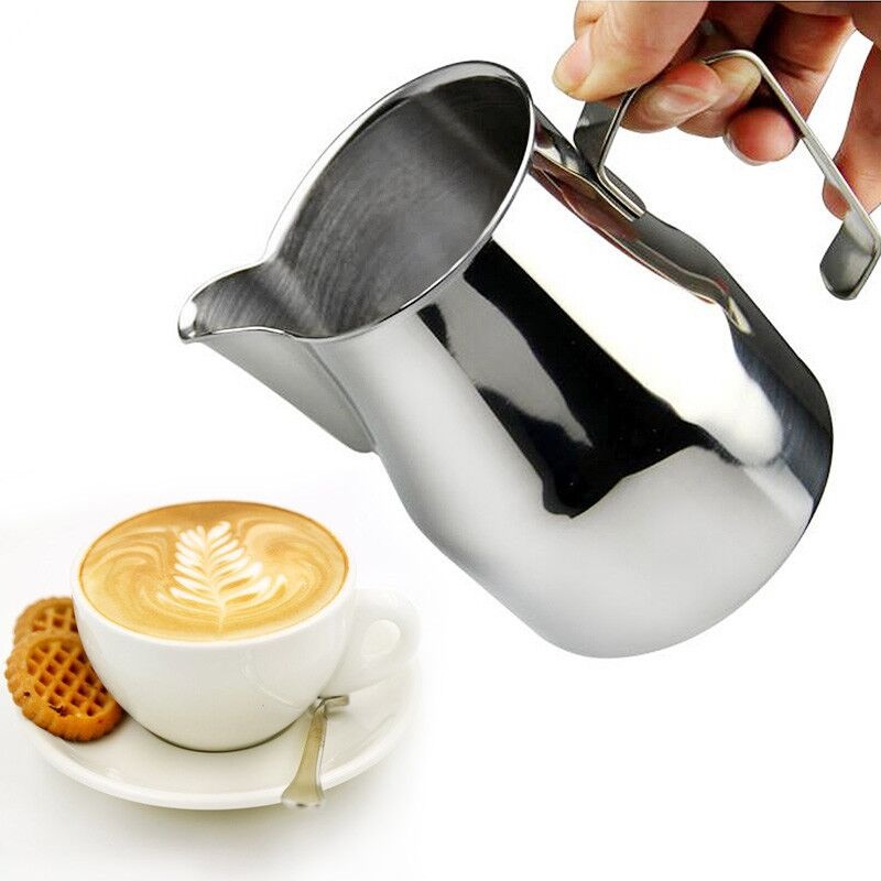 Italian espresso milk jug