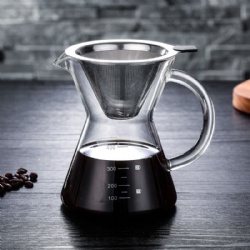 400ml glass coffee dipper