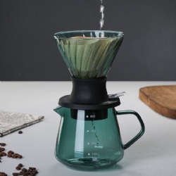 color glass coffee filter