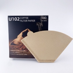 U shape coffee paper filter