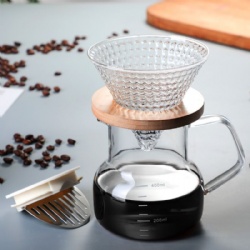 glass coffee dipper