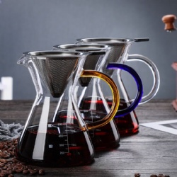 500ml glass coffee dipper