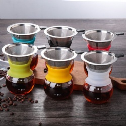 glass coffee dipper