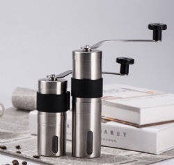 stainless steel manual coffee grinder