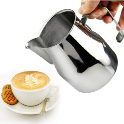 Italian espresso milk jug