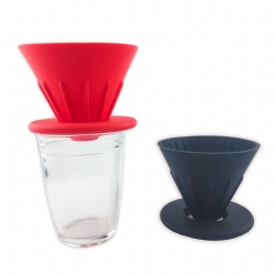 Silicone food grade coffee filter