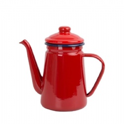 Enamel coffee pot