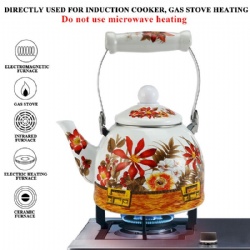 1.5L Enamel coffee pot